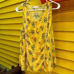 Modcloth Flowy Flower Top | Size XL